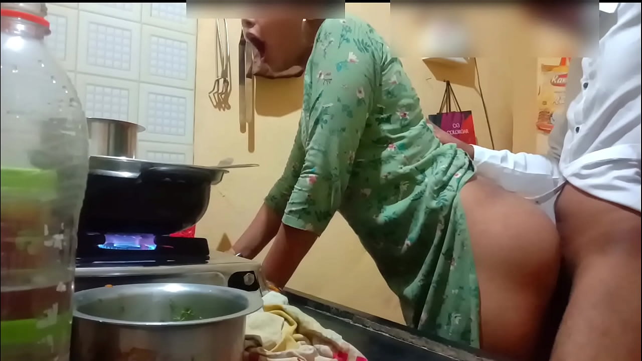 MyDesi Indian sexy wife Anal sex with Devar In Kitchen