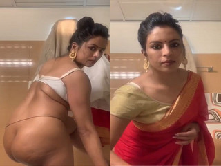 Most Demanded Viral MMS Desi Bengali Bhabhi Shows Her Nude Big Ass Selfie