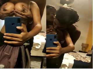 Xvideos XXX Desi College Girl Boobs Pressing By Lover Nude Selfie MMS