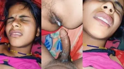 Free Desi XXX Sex MMS Hot Bhabhi Pussy Creampie Fucking with devar