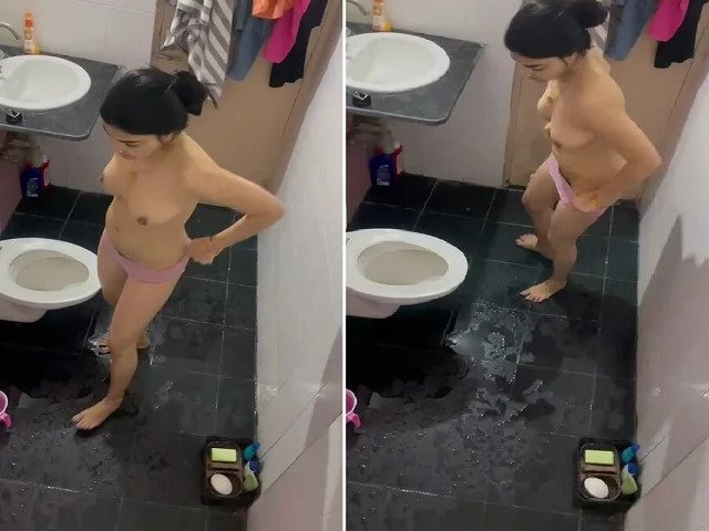 Onlyindianporn Desi viral mms clip Brother record 18 year beautiful sister nude in bathroom
