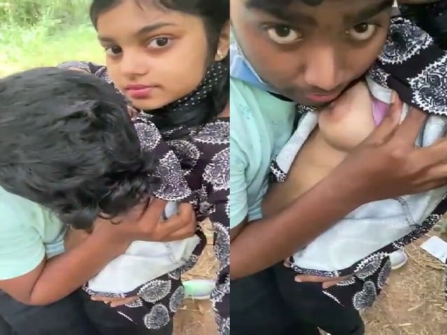 Kamababa Indian viral mms school girl small boobs sucking and pussy fingering with bf