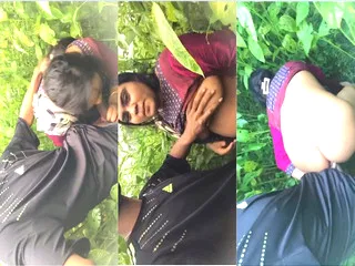 New desi sex mms sexy muslim wife blowjob and outdoor fucking with cousin brother