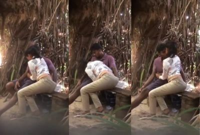 Fsiblog xxx desi mms Bangla randi blowjob and handjob for money in park secret recording mms