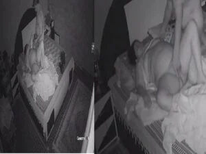 Fsiblog Indian XXX MMS Sasur Bahu ki Chudai in CCTV while son sleeping Viral video