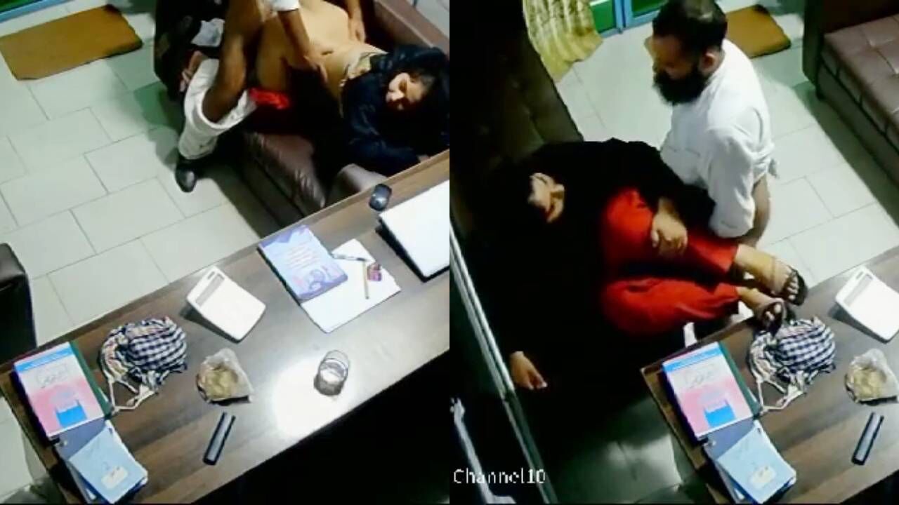 desi52 viral mms Pakistani college principal fucking teacher in office CCTV scandal