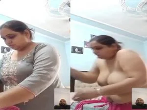 FSI Blog New Viral mms Punjabi Bhabhi flashing big boobs on video call with lover