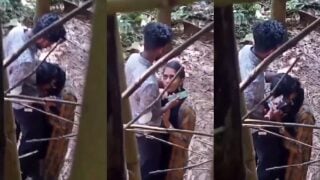 देसी सेक्स एमएमएस पार्क के कोने मे झाड़ियों के पीछे छुप बॉयफ्रेंड का लंड चुस्ती जवान लड़की