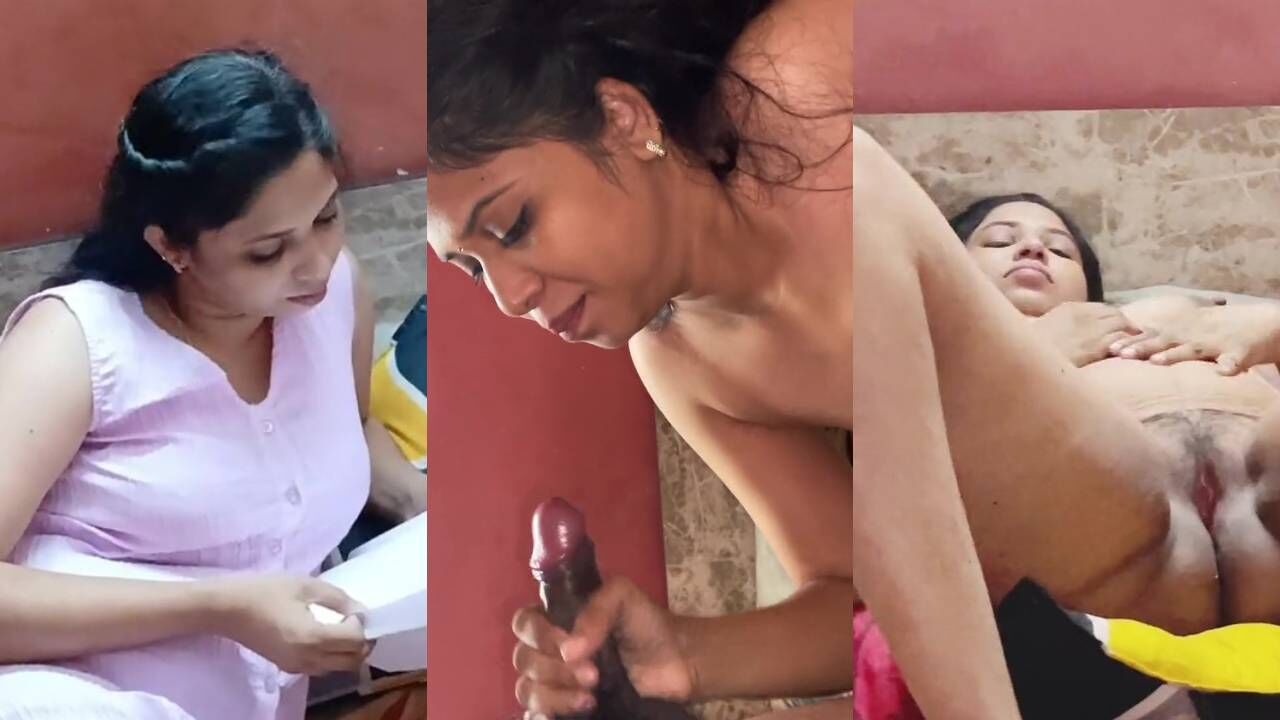 Fsiblog XXX Porn Big Ass Beautiful Tamil wife cocky birthday gift and hot anal fucking