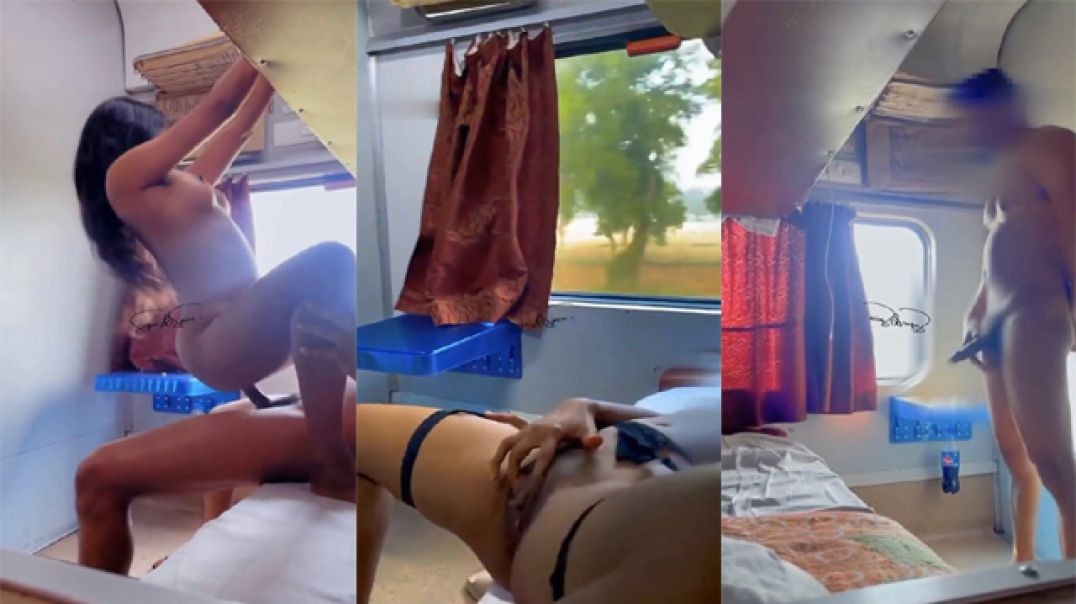 Fsiblog Desi Exclusive MMS Hot Couple Aka Sugar & Spice Fucking On Moving Train