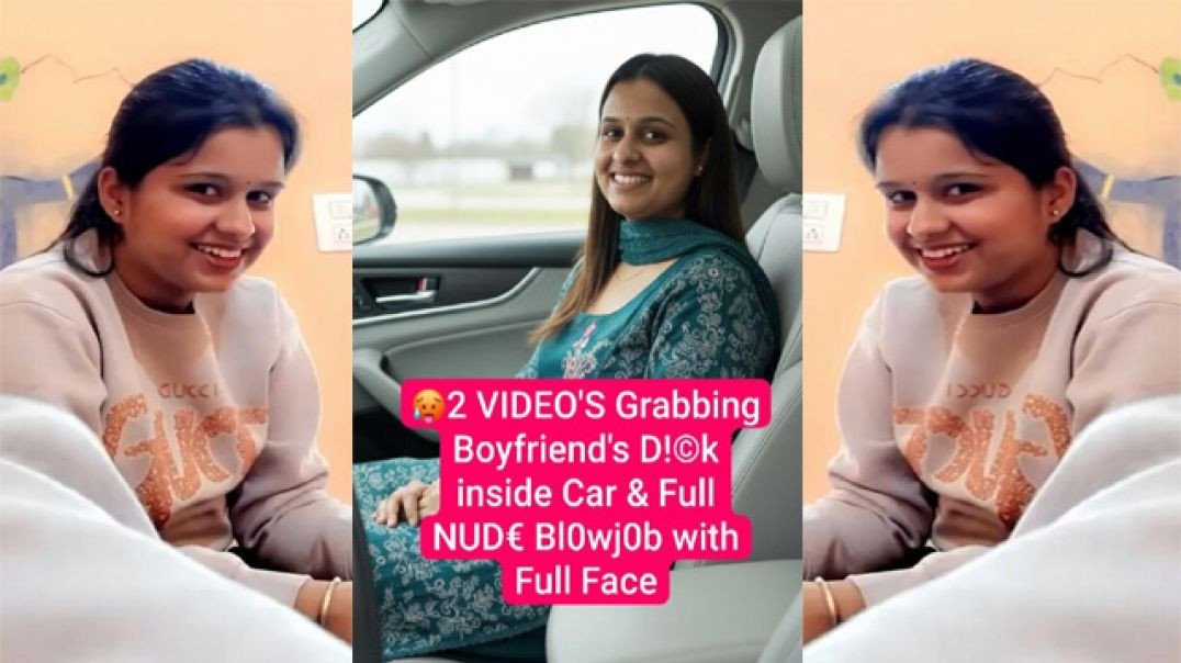 Fsiblog New Horny Desi GF Grabbing Boyfriend Dick inside Car & Giving Blowjob and Fucking