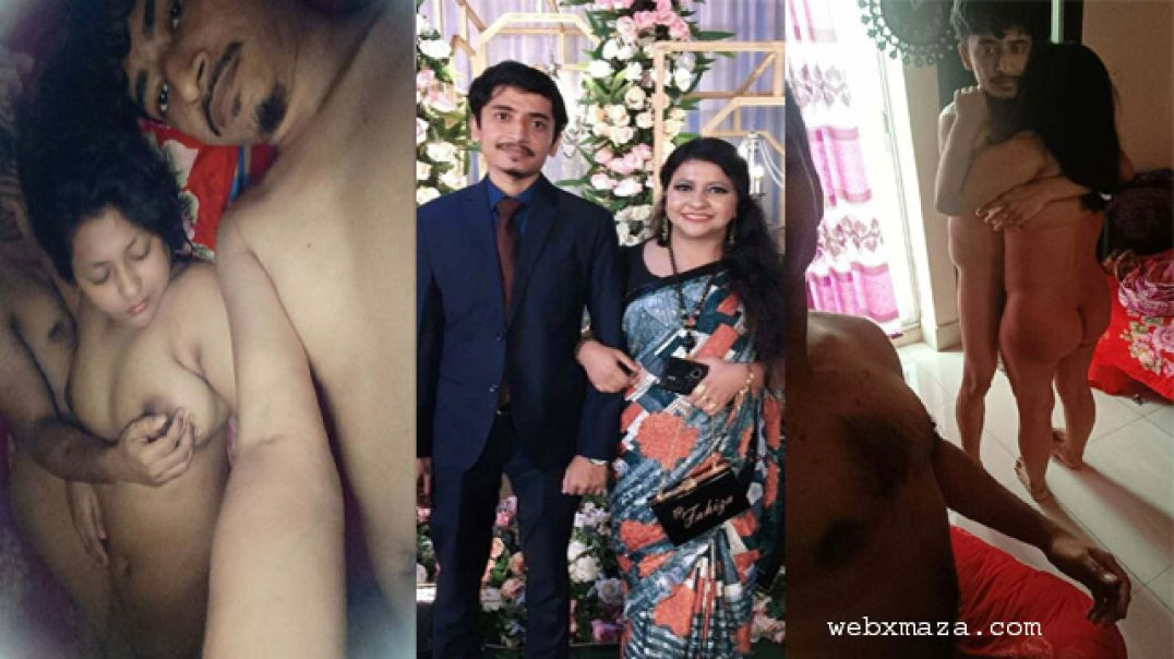 Fsiblog Latest MMS Rich Delhi Hot Wife Threesome Hard Fucking with Cuckold Husband Friend